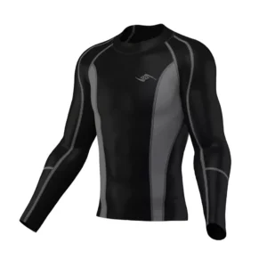 Black Compression Jersey – Pure Minimal Edition