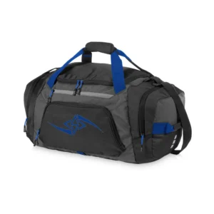 Black & Blue Tech Duffle Bag