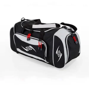 Black & White Streamline Gym Duffle