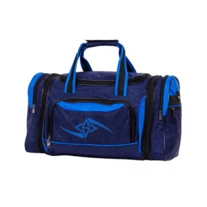 Blue Graphic Gym Bag