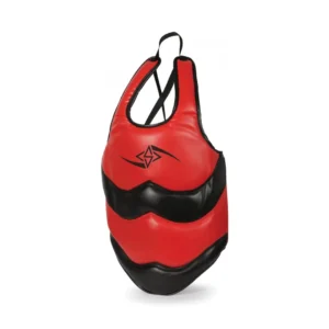 Black and Red Chest Boxing Guard