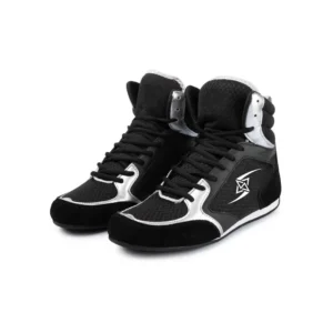 Black and White Boxing Shoes