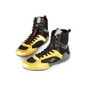 Yellow Black Boxing Shoes