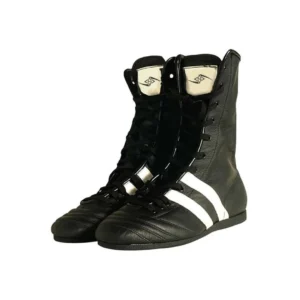 White Black Boxing Shoes