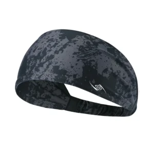 Charcoal Crushed Look Headband