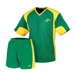 Green & Yellow Rugby Kit – Lightweight Training Uniform