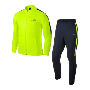 Neon Yellow Tracksuit – High Visibility Training Set