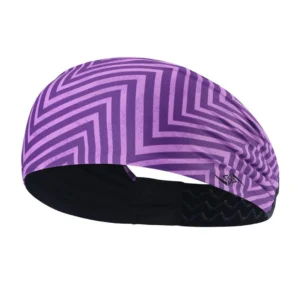Purple Chevron Pattern Headband
